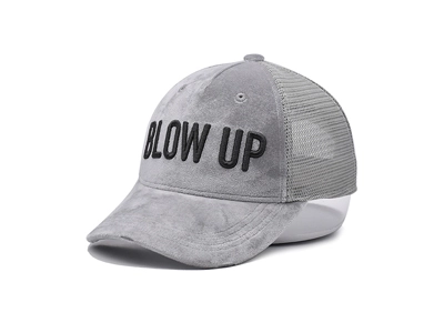 Custom Suede Trucker Hat Manufacturer