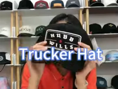 Black Trucker Hat Bulk