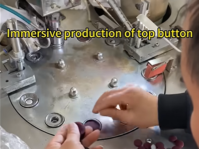 Immersive Production Of Top Button