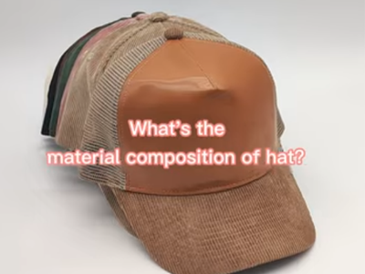 Leather Corduroy Trucker Hats