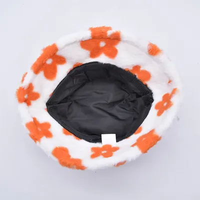 faux fur bucket hat