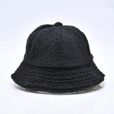 teddy fleece bucket hat