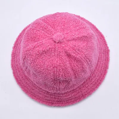 teddy fleece bucket hat