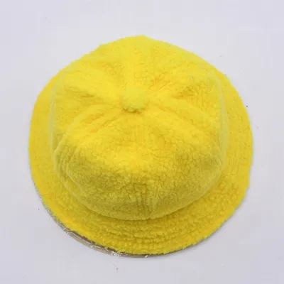 teddy fleece bucket hat