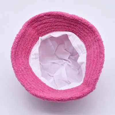 teddy fleece bucket hat
