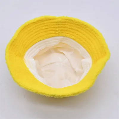 teddy fleece bucket hat