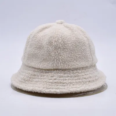 teddy fleece bucket hat