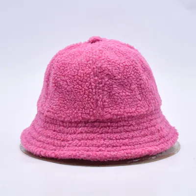 teddy fleece bucket hat