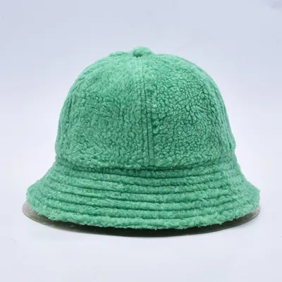 teddy fleece bucket hat