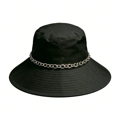 Wide Brim Bucket Hat