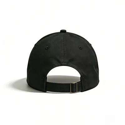 black baseball cap