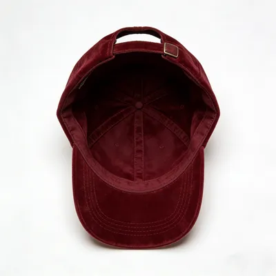 suede baseball cap