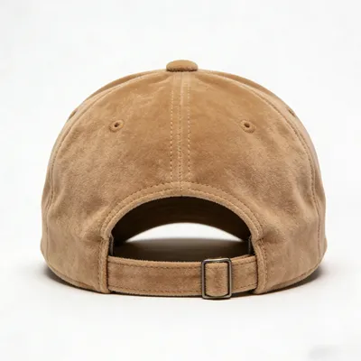 suede baseball cap