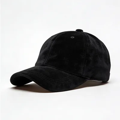 Suede Baseball Cap