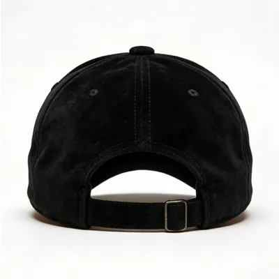 suede baseball cap