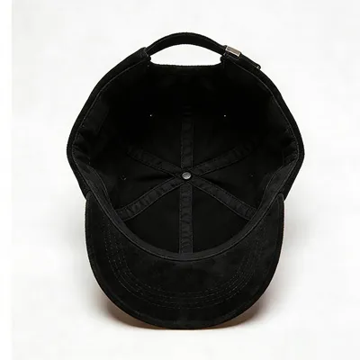 suede baseball cap