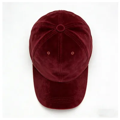 suede baseball cap