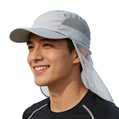 Fishing Sun Camp Cap