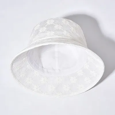 Lace Embroidery Bucket Hat