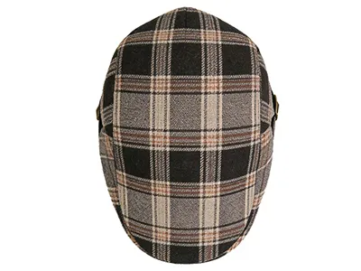 Plaid Newsboy Cap