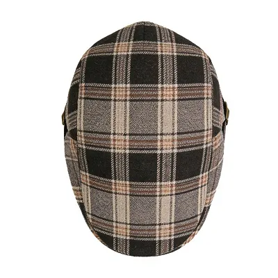 Plaid Newsboy Cap