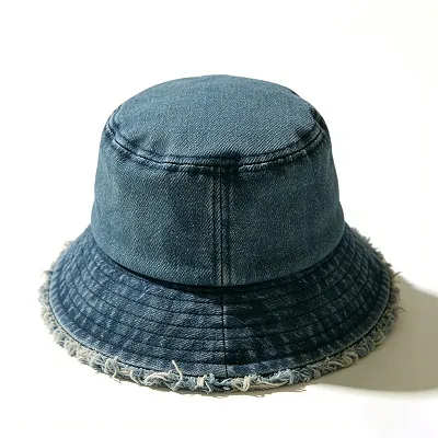 Washed Denim Bucket Hat