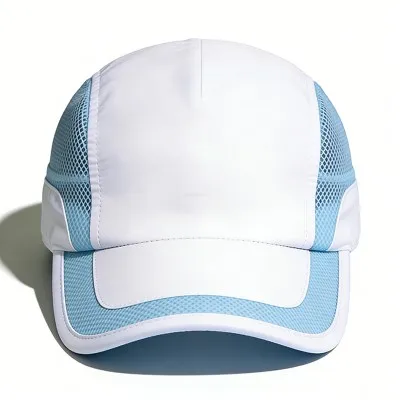 Blue Mesh Camp Cap
