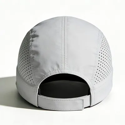 Gray Camp Cap