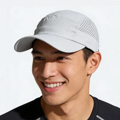 Gray Camp Cap