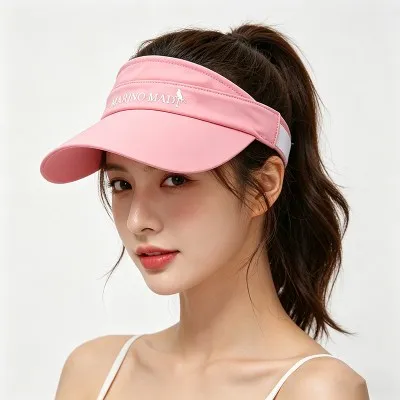Pink Visor Hat