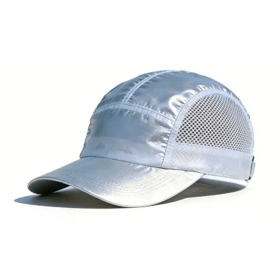 Silver Summer Running Cap