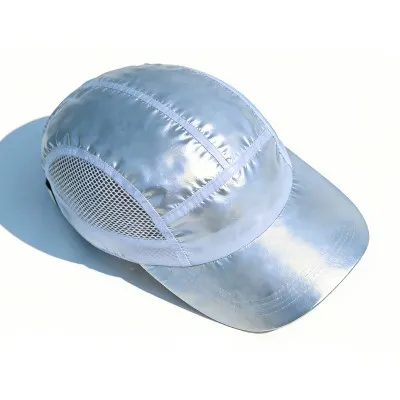 Silver Summer Running Cap