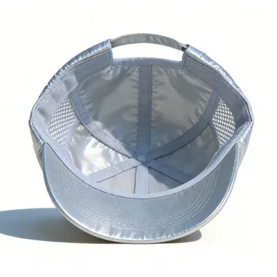 Silver Summer Running Cap