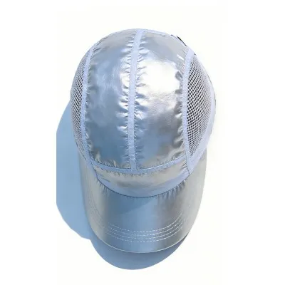 Silver Summer Running Cap
