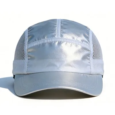 Silver Summer Running Cap