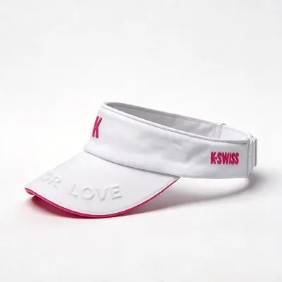 White Visor Hat