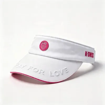 White Visor Hat
