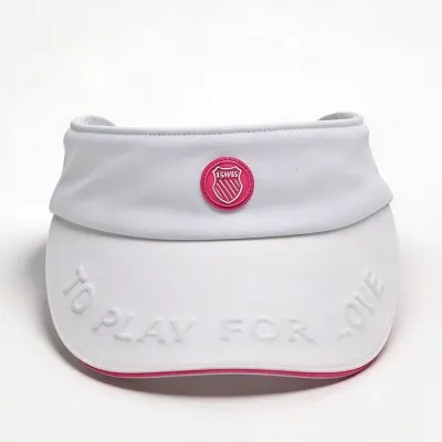 White Visor Hat