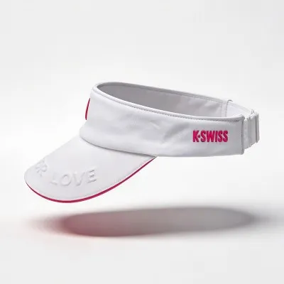 White Visor Hat