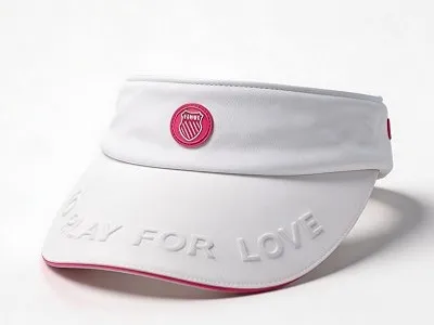 White Visor Hat Wholesale