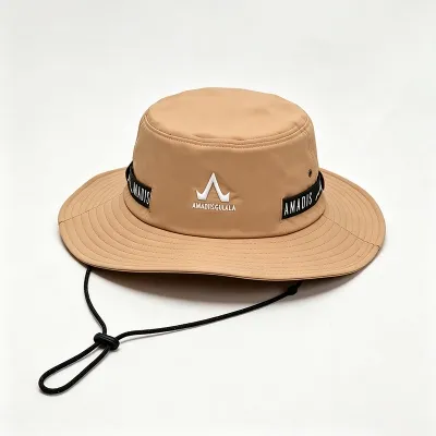 Khaki Sun Bucket Hat
