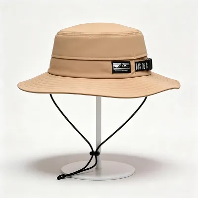 khaki sun bucket hat 10