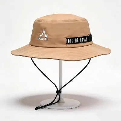 khaki sun bucket hat 11