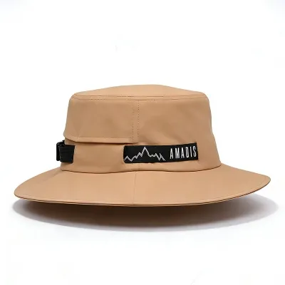 khaki sun bucket hat 13