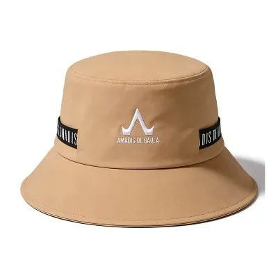 khaki sun bucket hat 15