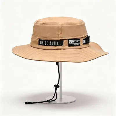 khaki sun bucket hat 7