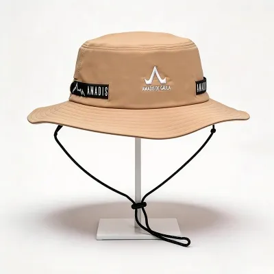 khaki sun bucket hat 8