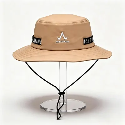 khaki sun bucket hat 9