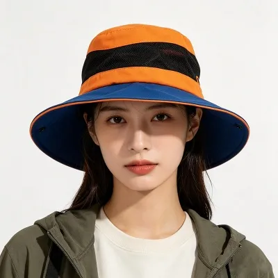 color block sun hat 7